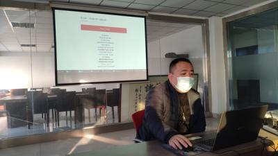 The "First Class" Safety Work Meeting for All Employees Was Held in the Main Conference Room of Our Company